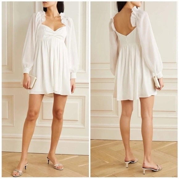 Vanessa Cocchiaro Dresses & Skirts - Vanessa Cocchiaro Charlotte Ruffle Mini Dress